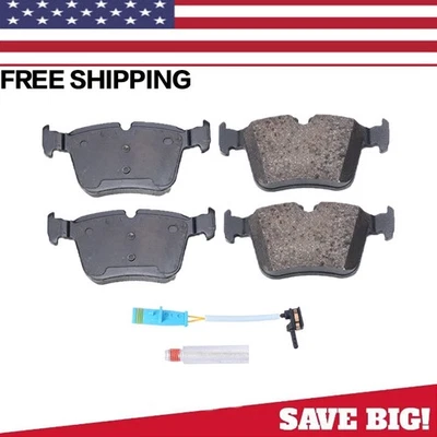 For 2015 2016 2017 - 2021 Mercedes-Benz C350e C400 C300 Rear Ceramic Brake Pads - Image 1 of 4