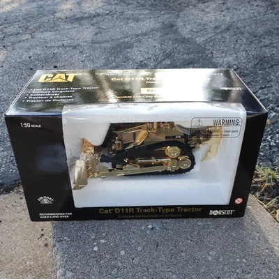 Norscot 55062 Limited Edition 75th Aniversary Gold CAT D11R Track Type Tractor - Image 1 of 4