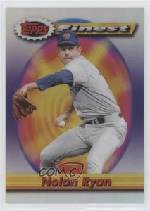 2021 Topps Finest Flashbacks Rifrattore SP Nolan Ryan #217 HOF - Foto 1 di 3
