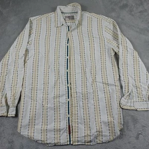 The Territory Ahead Shirt Mens XLT Striped Button Up Long Sleeve Casual Tall Fit - Picture 1 of 8