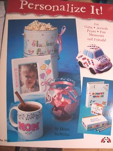 Personalize It!: for Gifts Awards Prizes Fun Memories and Friends  NEW - Picture 1 of 2