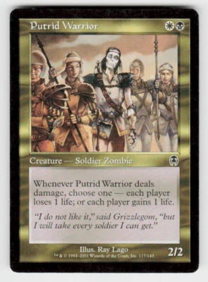 Apocalypse #117 Putrid Warrior - Image 1 of 2