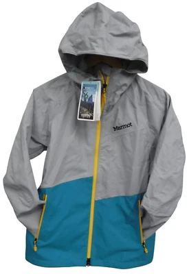 Chaqueta impermeable para mujer Marmot Clouds Rest acero ECO RRP £300 20000 mm HH NUEVA CON ETIQUETAS - Imagen 1 de 4