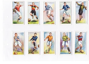 Job Lot Of 43 Football Theme Sport Cigarette Cards John Player Ogdens - Picture 1 of 10