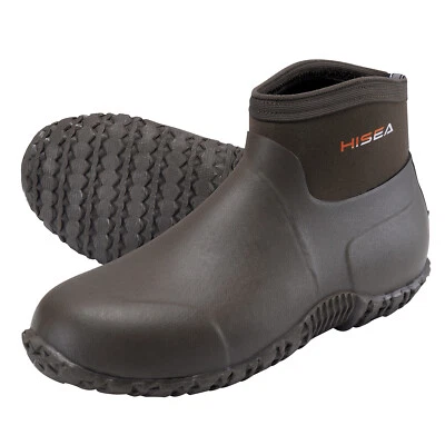 HISEA Men's Garden Boots Waterproof Insulated Chore Working Shoes Mud Rain Boots - Image 1 of 4