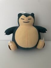 Pokemon Snorlax Sleeping Plush Toy 7” Green Stuffed Animal ©2022