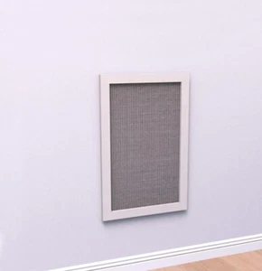 Almohadilla rascadora para gatos marco de madera tabla de rascar con estera de sisal duradera, montaje en pared - Imagen 1 de 3