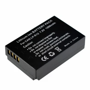 LP-E12 Battery pack for Canon EOS M50 M10 M100 100D M2 Kiss X7 Powershot SX70 HS - Picture 1 of 6