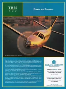 1998 TBM 700 Aeromobili annuncio 2/1/2024c - Foto 1 di 1