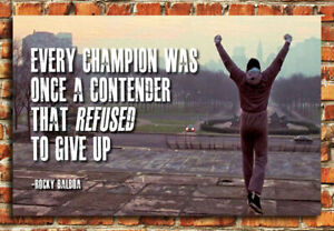 367935 Rocky Balboa iv Motivational Inspirational Quote Print Poster AU