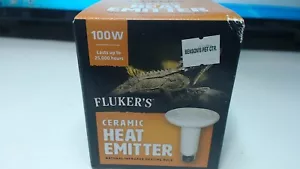 Fluker's Ceramic Heat Emitter for Reptiles 100w NOS - Picture 1 of 2