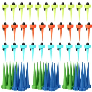 12-60x Plant Self Watering Spikes Device Auto Drip Irrigation System In/outdoor - Picture 1 of 38