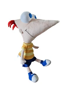 Disney Phineas Talking Plush Toy 15" Triangle Head Phineas and Ferb Talks Works! - Picture 1 of 6