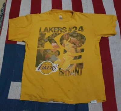 Vintage Majestic Kobe Bryant #24 NBA Los Angeles Lakers Mamba Shirt L  - Image 1 of 4