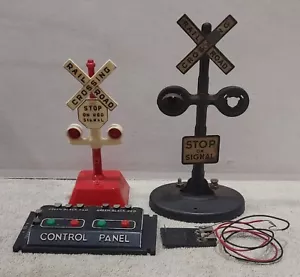 Marx postwar model railroad accessories, Crossing Signals + more - Picture 1 of 3