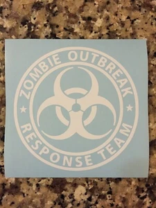 Zombie Outbreak Decal Sticker - Picture 1 of 1