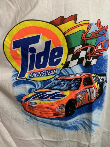 RICKY RUDD T-Shirt XL Vintage 1997 Nascar Tide Racing (Looks & Feels Unworn) Cover