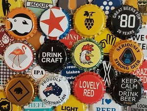 1,000 Vintage Beer Bottle Crown Caps (((700+ Designs!))) Uncrimped, Never Used - Picture 1 of 9
