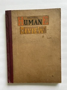 The National Humane Review Animal Magazine Aug - Nov 1932 Bound Volume - Picture 1 of 4