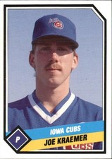 1989 Iowa Cubs CMC #3 Joe Kraemer