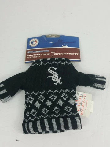 Chicago White Sox MLB 5.5" mini knit sweater Christmas ornament NEW Cover
