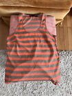 Outback Red Women?S Sz S - Gray/Red(Orange) Stripped Sleevless Tank Top