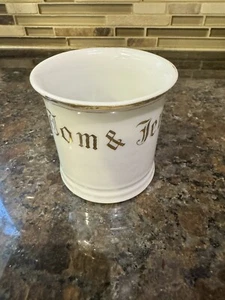 Tom And Jerry Punch Bowl Kikisui Japan Coffee Mug Cup Vtg gold trim Replacement - Picture 1 of 8