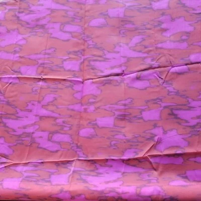 Pink & Orange Moire-Pattern Silk Chiffon -Designer Nanette Lepore Overstock - Image 1 of 4