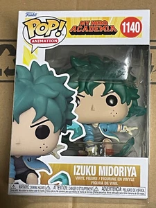 Funko POP Deku Izuku Midoriya w/ Jacket & Gloves #1140 My Hero Academia Figure - Picture 1 of 2