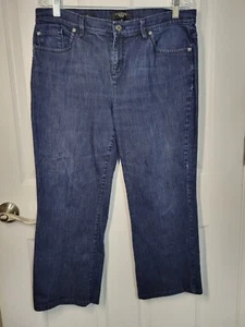 Talbots Jeans 12P Blue Jeans Bootcut - Picture 1 of 7
