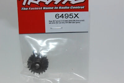 Traxxas TRX 6495 X Motorritzel 22 Zähne 1.0 Modul für 5mm Welle X-Maxx 8S MAXX - Bild 1 von 4