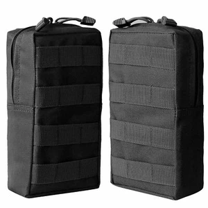 Tactical Molle Pouch Waist Pack Belt Bag Military Hiking EDC Utility Tool Pocket - Picture 1 of 18