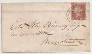 1857 COATBRIDGE DOPPIO ARCO CDS TIMBRO ANNULLAMENTO IN SCOZZESI CANCELLAZIONE LOCALE S - Foto 1 di 3