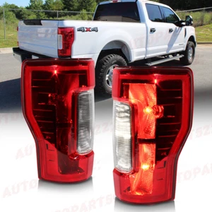 Pair Tail Light Brake Lamp For Ford F250 F350 SuperDuty 2017-2019 W/O Blind Spot - Foto 1 di 6