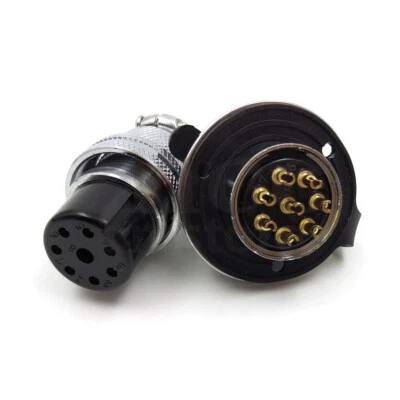 GX25 8 pin 7A Connector Aviation Plug Socket,Wire Connector - Image 1 of 4
