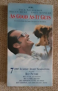 AS GOOD AS IT GETS (VHS, 1997) - Picture 1 of 2