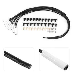 .›8.5mm/0.3in Spark Plug Wire Set 135° Ceramic Boot With Stainless Steel Termina - Picture 1 of 13
