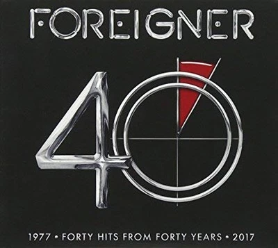 New Foreigner 2 CD(SHMCD) "40" Compilation Japan OBI Digipak 55 - Image 1 of 2