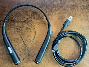 LG Tone Pro HBS‑780 Bluetooth Wireless Black Neckband Headset - Picture 1 of 5