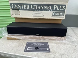 HENRY KLOSS 25" CENTER CHANNEL PLUS SPEAKER CCP1 MAGNETICALLY SHIELDED w BOX - Picture 1 of 14
