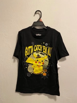 Camiseta Pokemon Pikachu Halloween Niño Gotta Catch 'Em All Gráfica Nueva Foto 1 de 2