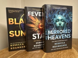 Between Earth and Sky Trilogy by Rebecca Roanhorse SIGNED NUMBERED UK 1/1 HB Set - Picture 1 of 13