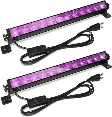2PCS 40W LED Black Light Bar, Black Lights for Glow Party, Blacklight - Image 1 of 4