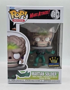 Funko POP! Mars Attacks Martian Soldier Vinyl Figure 1877 Specialty w/ Protector - Picture 1 of 5
