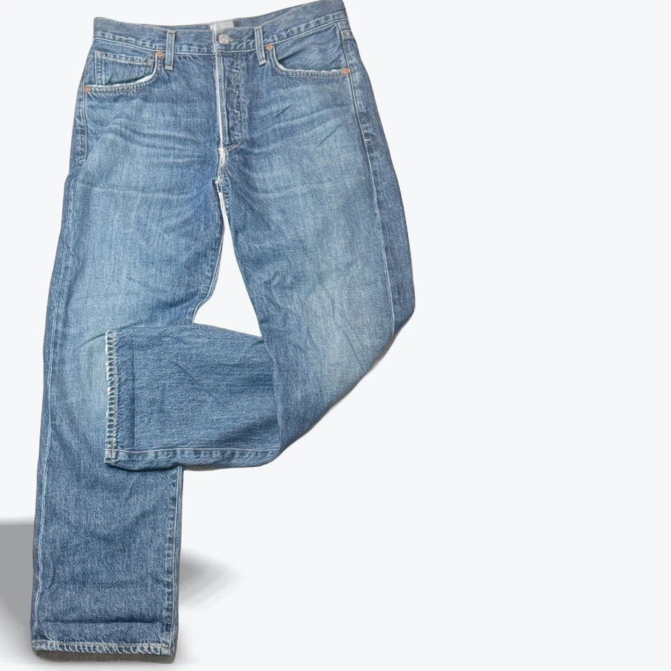 Pantalones de mezclilla Citizens of Humanity Emery tiro alto relajados lavados vintage premium Foto 1 de 4