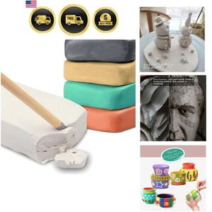 Juego de modelado de arcilla seca al aire arcilla para esculpir creativa multiusos 5 piezas - Imagen 1 de 9