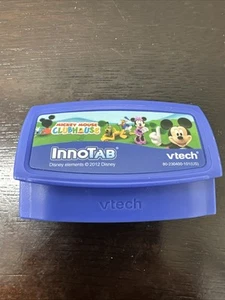 Cartucho de juego de aprendizaje Vtech Innotab - MICKEY MOUSE CLUBHOUSE Disney 2012 - Imagen 1 de 8