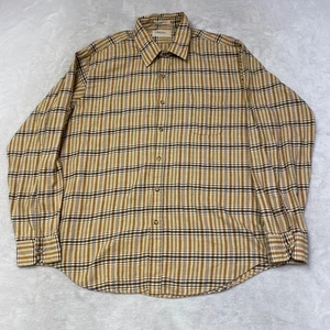Camicia vintage Freccia Cheviella a quadri in flanella manica lunga con bottoni uomo XL - Foto 1 di 6