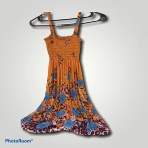 OB Fashion Womens Size XXL Multi-Colored Stretchy Sundress - Picture 1 of 6