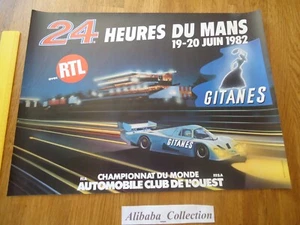 Original Poster 24 Hours of Le Mans 1982 ACO Gitanes - Picture 1 of 7